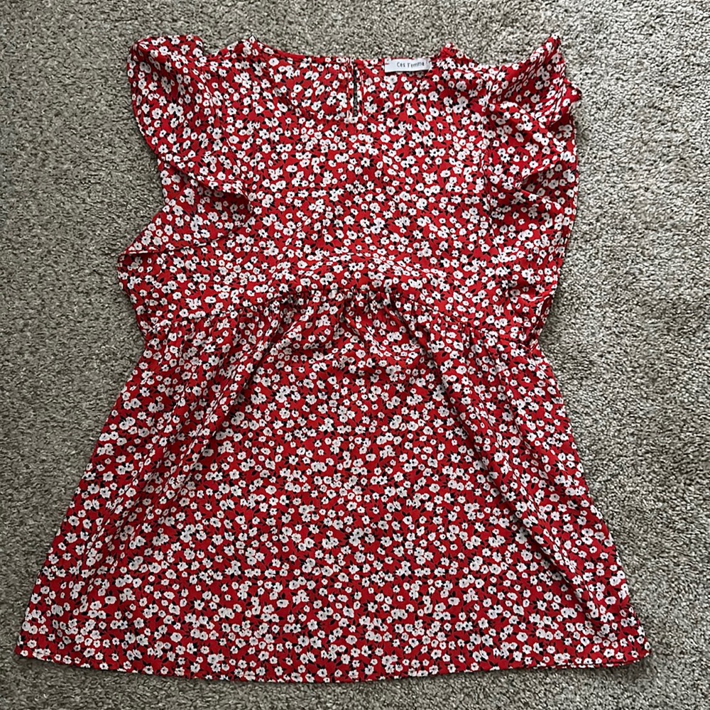 Boutique baby doll top. Size Small.